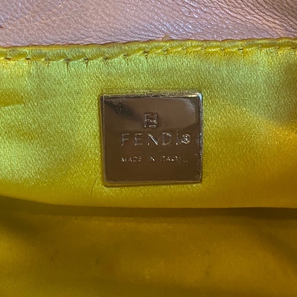 SOLD THRU WEBSITE Fendi Pink Mini Croissant - Picture 5 of 8